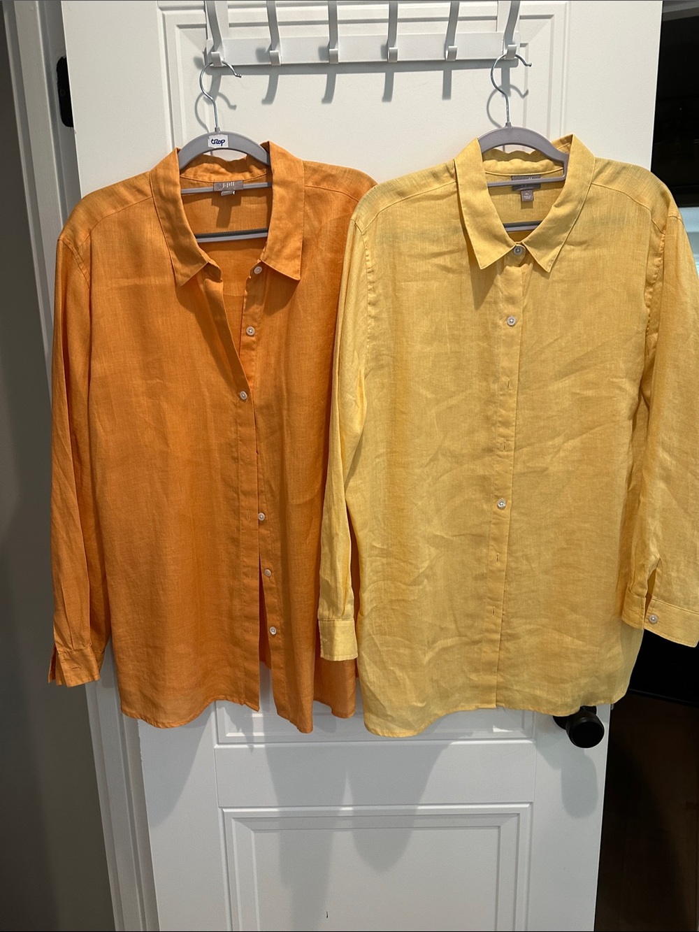 J. Jill Set of 2 Linen Blouses